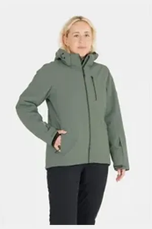 Whistler Skijacke Drizzle in multifunktionaler und schützender Qualität blau|grün 50