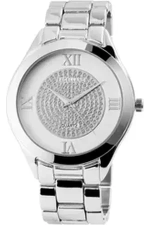 Excellanc Quarzuhr EX0200 Damenuhr mit Metallarmband, Damenuhr Metall