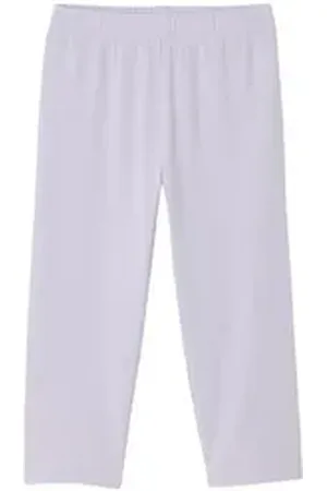 Vertbaudet Leggings 3/4-Leggings für Mädchen BASIC Dehnbund lila 140