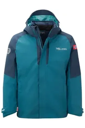 TROLLKIDS 3-in-1-Funktionsjacke Skanden Wasserdicht, winddicht und atmungsaktiv blau 98