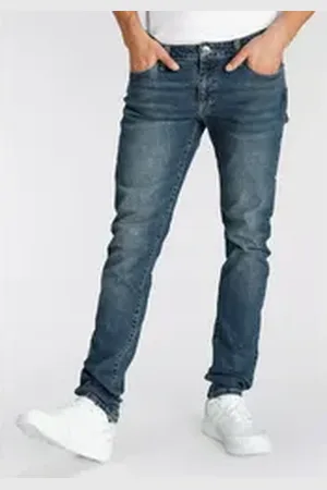 AJC Slim-fit-Jeans im 5-Pocket-Stil blau 40