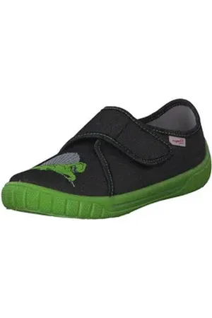Superfit BILL 00278 Hausschuh grün|schwarz 27 EU