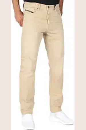 Diesel Tapered-fit-Jeans Stretch Hose Beige - D-Fining 09A32 7DH beige 32