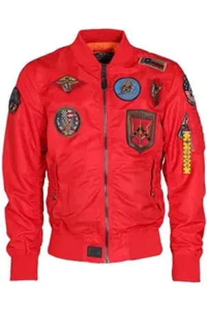 Top Gun Bomberjacke TG2024001 rot 3XL