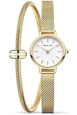 Bering Quarzuhr Classic gold glänzend Gift Set Lovely, Classic gold glänzend Gift Set Lovely
