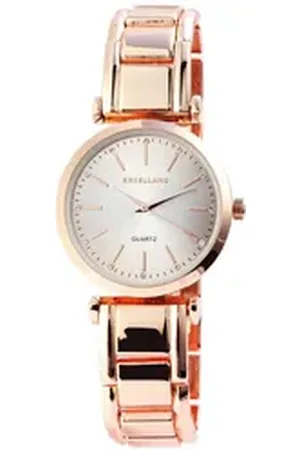 Excellanc Quarzuhr EX0193 Damenuhr mit Metallarmband, Damenuhr Metall