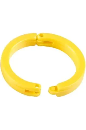 Laurèl Schlüsselanhänger Ringbinder 23mm VE=1000 Stück gelb.