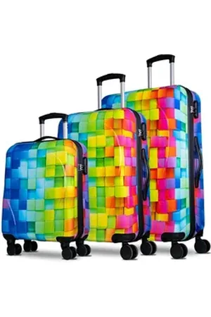Nowi Trolley Hartschalenkoffer mit 4 Rollen, Zahlenschloss & Teleskopgriff – leicht 200 cm