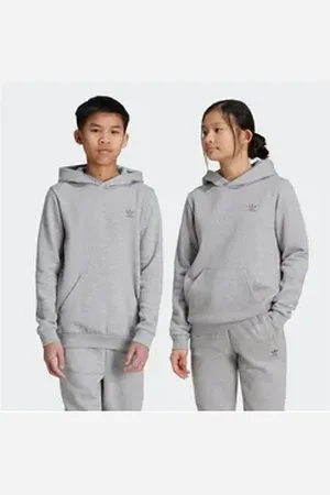adidas Originals Kapuzensweatshirt HOODIE grau 128