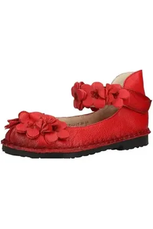 LAURA VITA Ballerinas Leder Riemchenballerina rot 36 EU