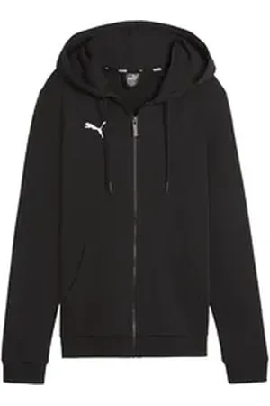 PUMA Trainingsjacke teamGOAL Casuals Kapuzenjacke Damen Kapuze_Kordelzug schwarz XS