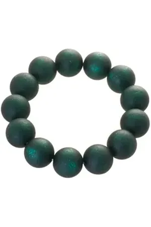 Bella Carina Armband Polaris Perlen Armband 16 mm grün, Polaris Perlen Armband 16 mm grün L-XL