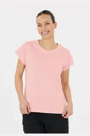 Cruz Funktionsshirt Highmore im smarten Basic-Look aus reiner Baumwolle rosa 40
