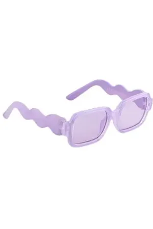 Next Sonnenbrille Quadratische Kindersonnenbrille (1-St) blau 146-166 (11-16 J.)