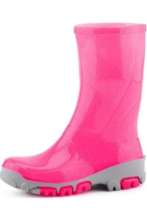 Ladeheid Kinder Mädchen Jungen Gummistiefel Regenschuhe LARB015 Gummistiefel rosa 31-32 EU