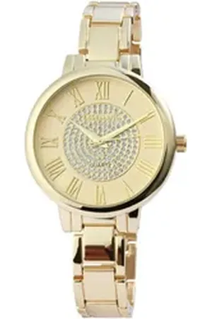 Excellanc Quarzuhr EX0206 Damenuhr mit Metallarmband, Damenuhr Metall