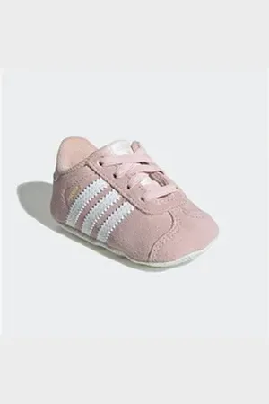 adidas Originals GAZELLE CRIB Krabbelschuh für Babys rosa 19 EU