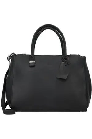 Burkely Henkeltasche Vintage, Leder schwarz
