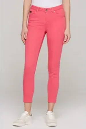 Soccx Slim-fit-Jeans mit normaler Leibhöhe rosa 26
