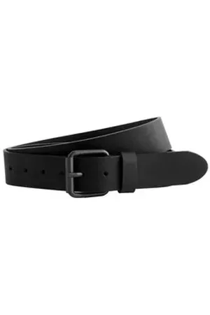 Next Ledergürtel Legerer Ledergürtel (1-St) schwarz S (DE 75)