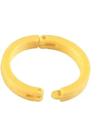 Laurèl Schlüsselanhänger Ringbinder 23mm VE=100 Stück gelb. gelb