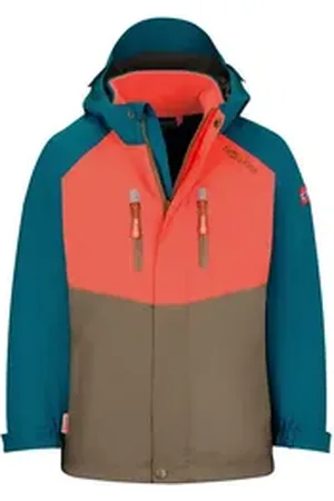 TROLLKIDS 3-in-1-Funktionsjacke Bryggen Wasserdicht blau 140
