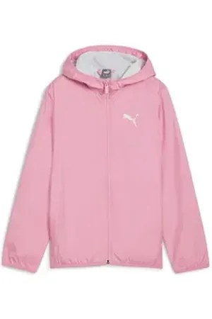 PUMA Windbreaker Kinder Windjacke Fleece Line Windbreaker 626503 rosa 140