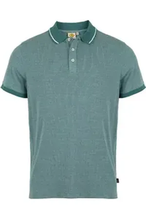 ROADSIGN Poloshirt Essential Fit (1, 1-tlg., 1) klassisches Poloshirt mit feinen Streifen für einen smarten Look grün 2XL