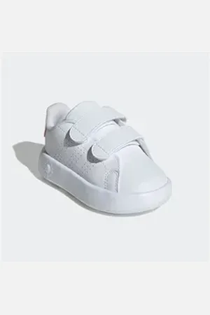 adidas Sportswear ADVANTAGE KIDS Klettschuh Design auf den Spuren des Stan Smith, für Kinder weiß 27 EU