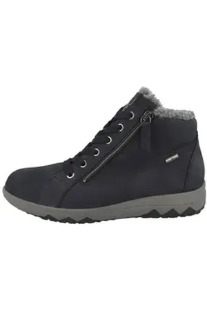 Waldläufer Waldläufer H-Teresa Damen Stiefelette blau 37,5 EU