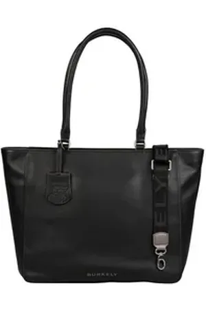Burkely Businesstasche Workbag (Set, 2-tlg), aus echtem Leder schwarz