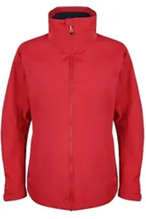 CRAZY 4 SAILING Regenjacke Damen Texel Segeljacke Rot XL rot XL
