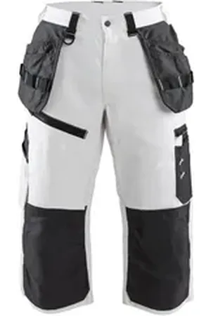 BLAKLADER BLÅKLADER Arbeitshose X1500 Maler Piraten Shorts (1-tlg) grau|weiß 46