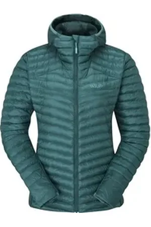 Rab Winterjacke Cirrus Flex 2.0 Hoody Women blau 16 UK Damen