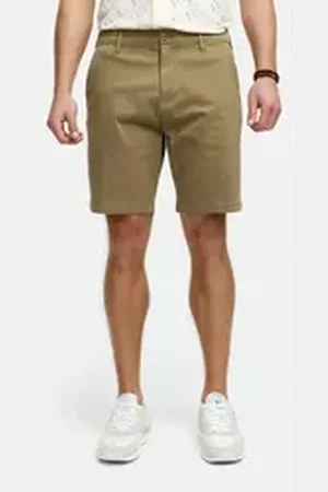 INDICODE Chinoshorts INSeven mit dezenten Gesäßtaschen grün XL