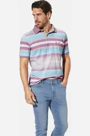 BABISTA Poloshirt ILVAR mit Streifenmuster grün S (44/46)