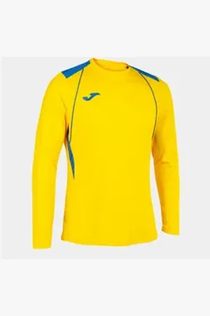 Joma Fußballtrikot Handballtrikot CHAMPIONSHIP VII LONG SLEEVE TRIKOT gelb 128