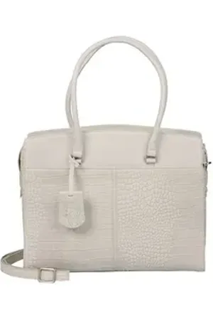 Burkely Businesstasche Workbag 15,6", aus echtem Leder weiß