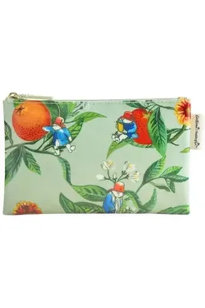 Cath Kidston Geldbörse Paddington Täschchen mit RV (1-tlg) grün|orange
