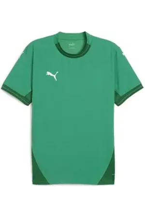PUMA Fußballtrikot Herren Trikot teamFINAL Jersey 705737 grün S