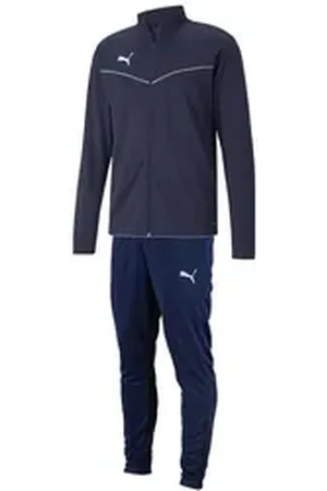 PUMA Trainingsanzug Herren Polyesteranzug teamRISE Training Poly 657392+657390 blau M