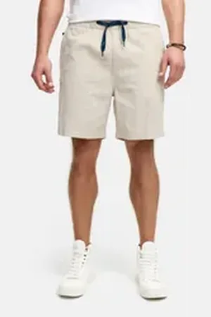 INDICODE Chinoshorts INPolle aus weichem und strapazierfähigem Cordstoff beige S