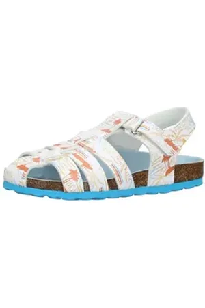 Kickers Sandalen Lederimitat Riemchensandale weiß 30 EU