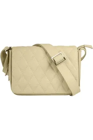 Cluty Henkeltasche, echt Leder, Made in Italy beige|braun