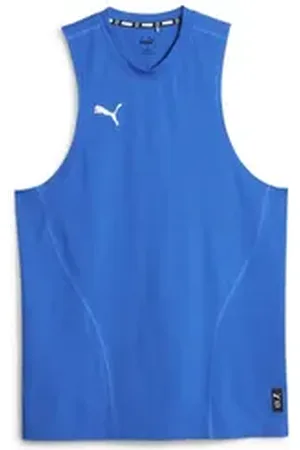 PUMA Tanktop Herren Tanktop Hoops Team Drycell Slvs Top 676642 blau XXXL