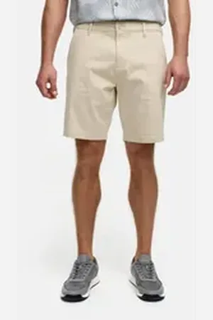 INDICODE Chinoshorts INSeven mit dezenten Gesäßtaschen beige XXL