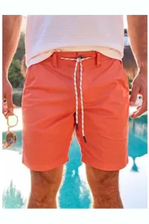 Lerros Bermudas Leichte Twill-Bermuda für Herren orange 38