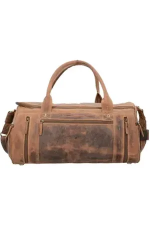Greenburry Reisetasche, Leder braun