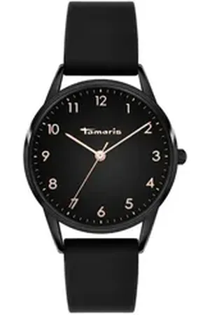 Tamaris Quarzuhr Edelstahl schwarz