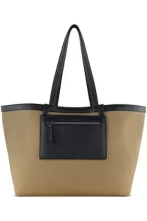 Bugatti Shopper Tote Bag (Set, 2-tlg) braun